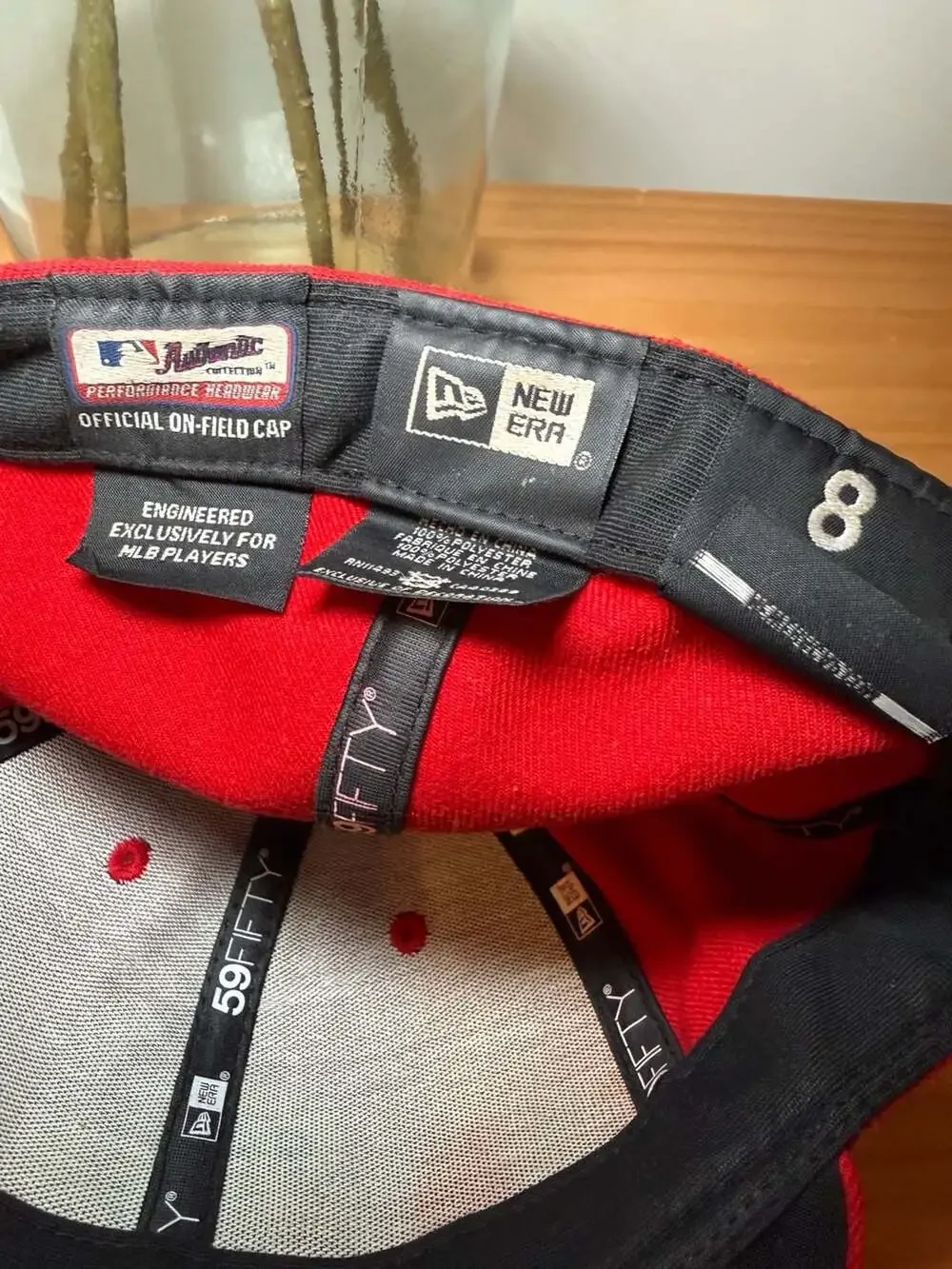 New Era Washington Nationals Red MLB Fitted Hat